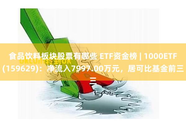 食品饮料板块股票有哪些 ETF资金榜 | 1000ETF(159629)：净流入7997.00万元，居可比基金前三